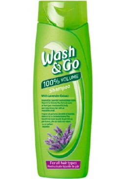 Шампунь для всех типов волос Wash&Go с экстрактом лаванды, 200 мл 